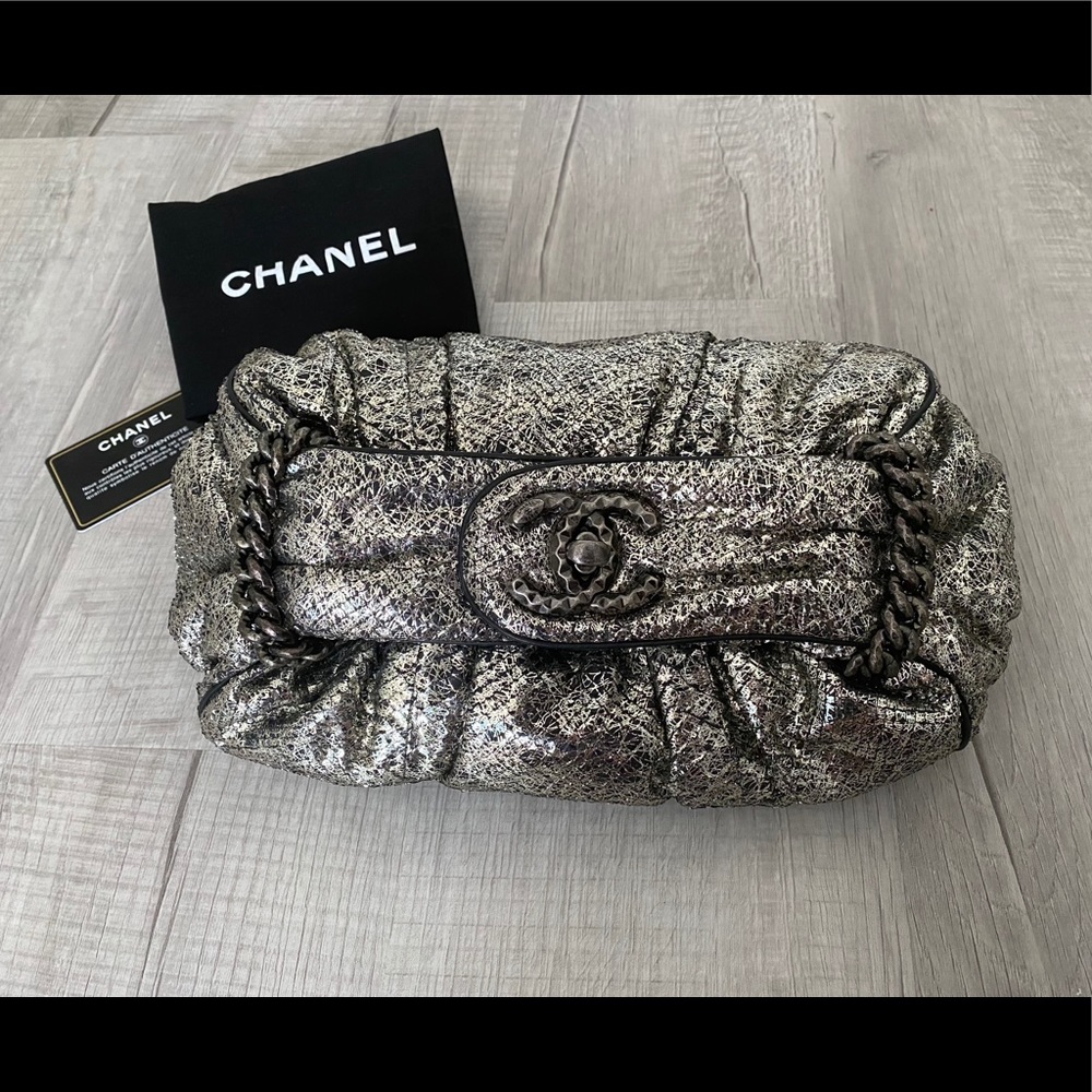❤️Sale❤️Chanel runway snakeskin clutch bag - Picture 2 of 15